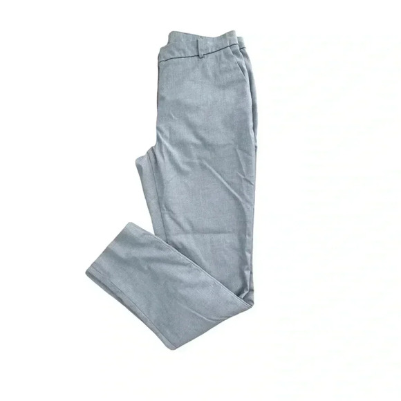 H&M Skinny Fit Crop Slacks - Regular Waist - Ankle Length - light gray - Picture 5 of 12